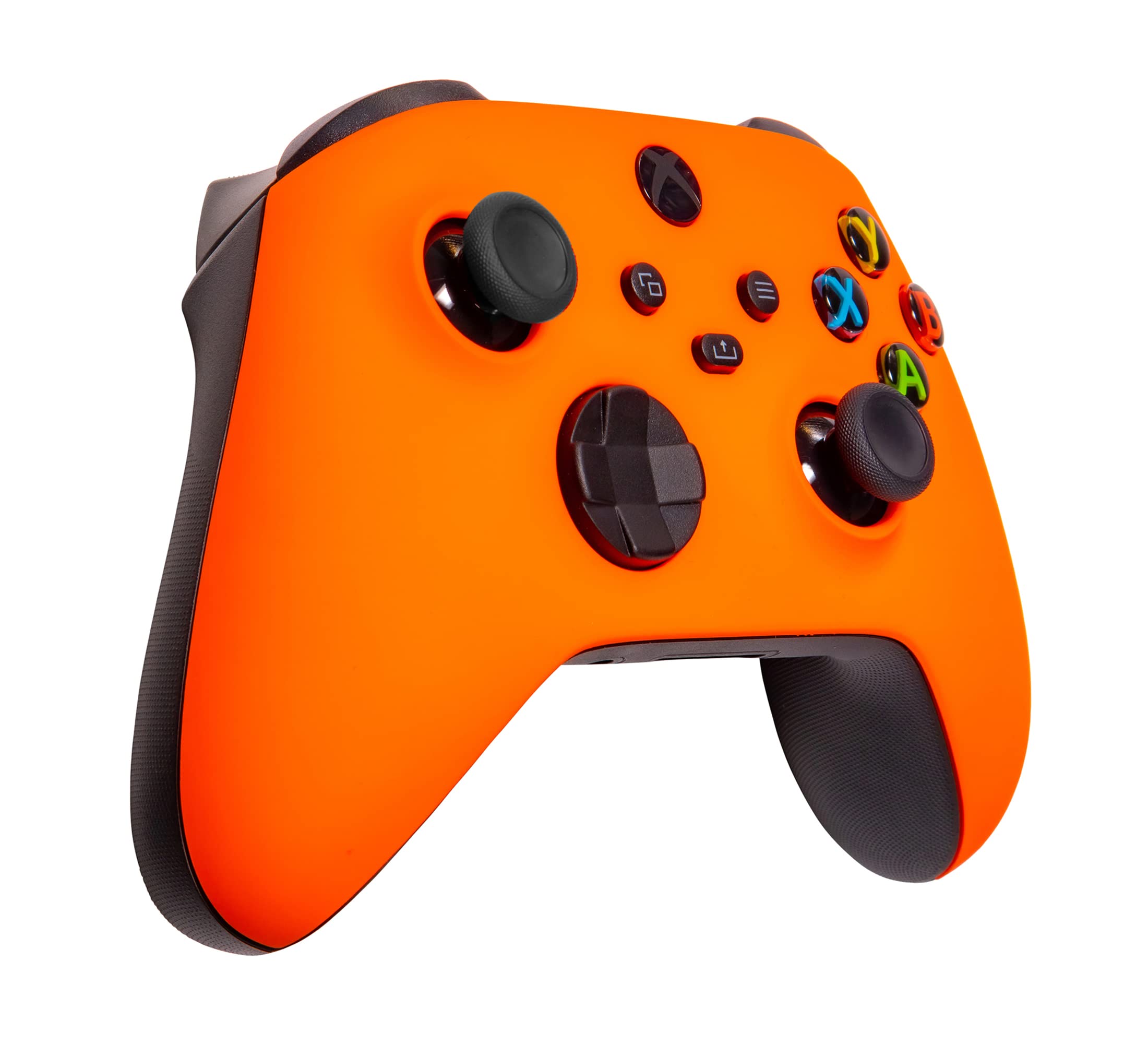 Neon orange color Xbox Series X S controller front shell