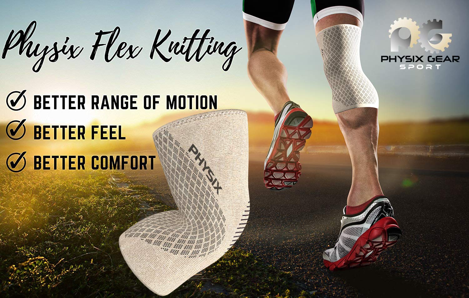 Neoprene knee brace suitable for Crossfit and daily wear
