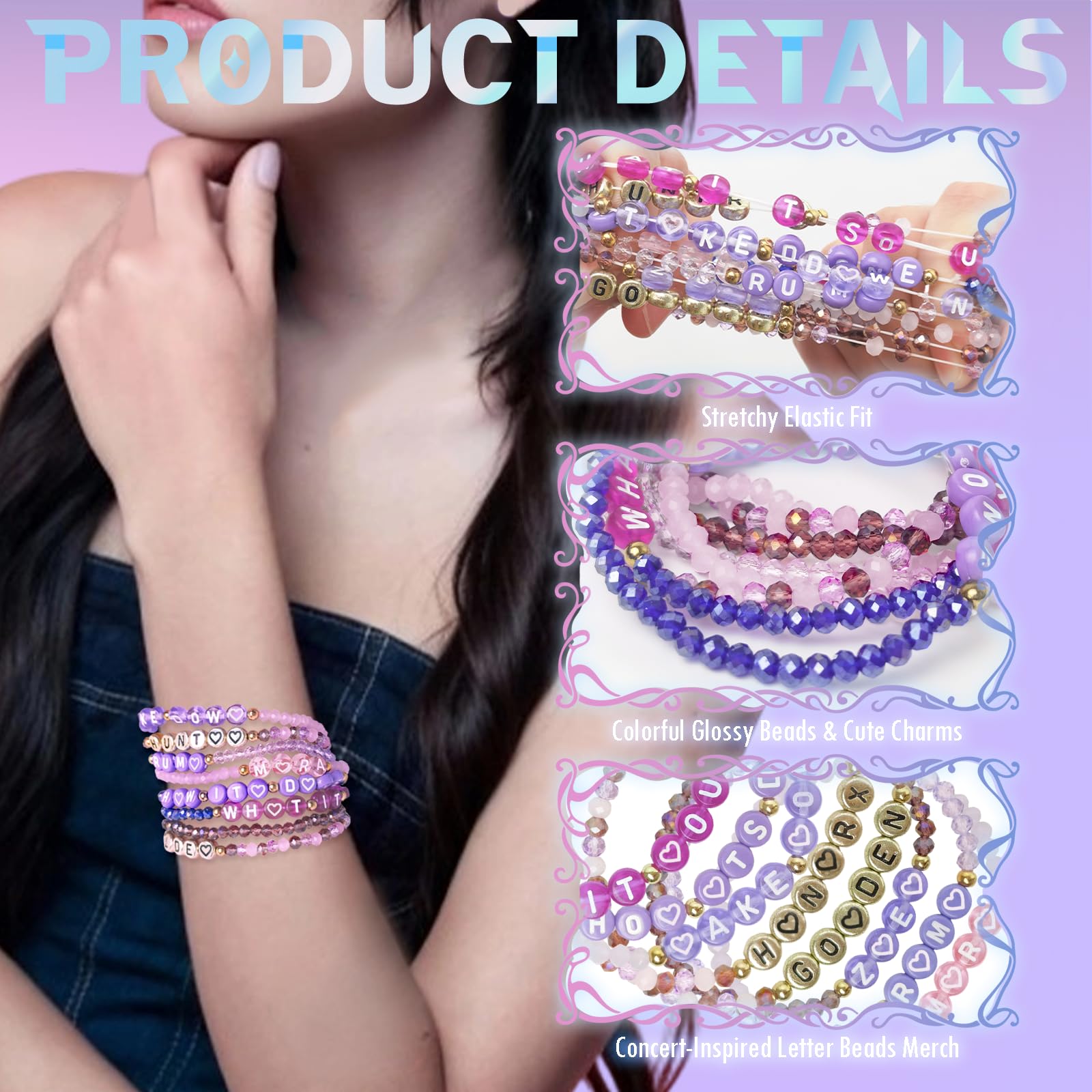 Bracelets featuring name charms for personalization