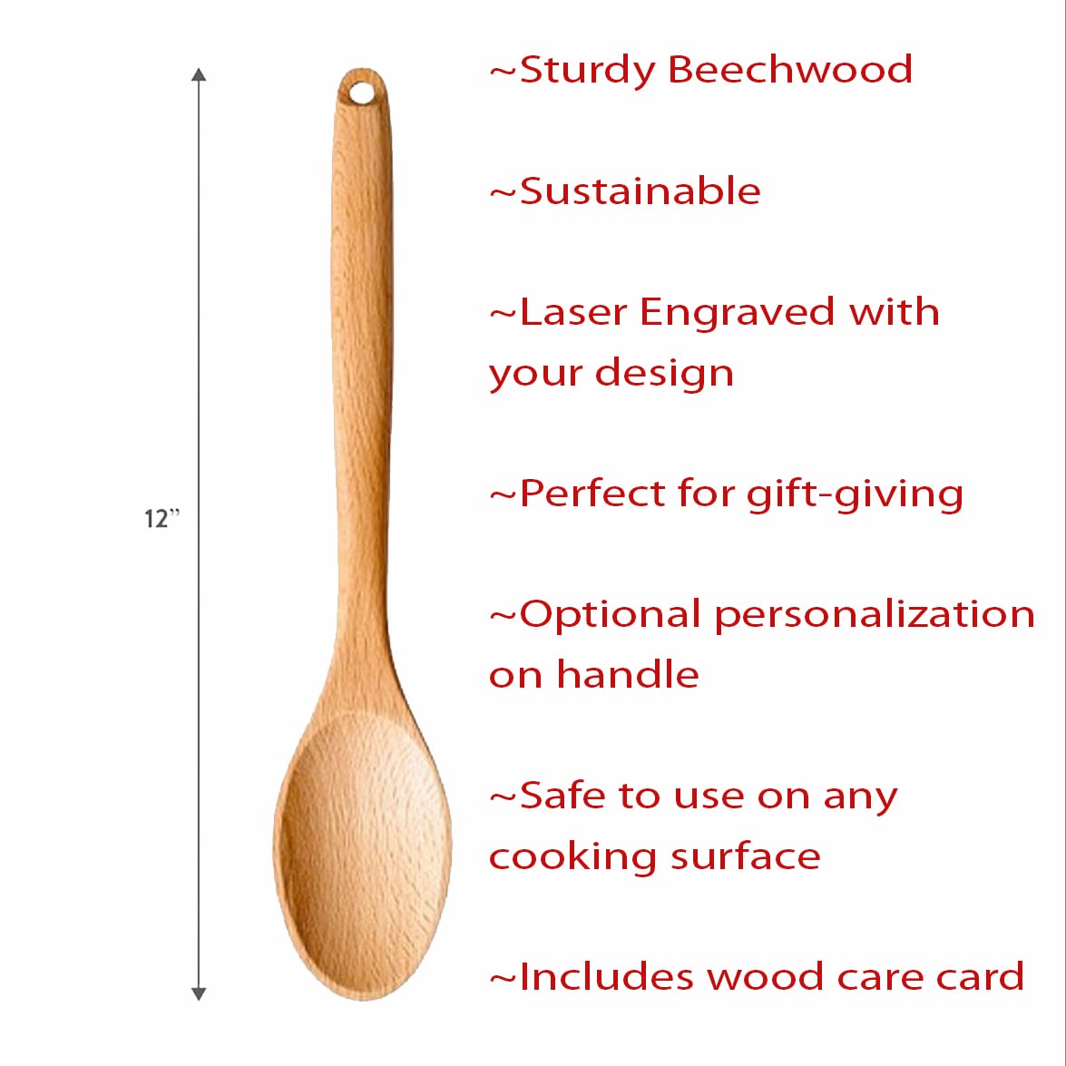 Nerd gift for DND fans featuring spoons