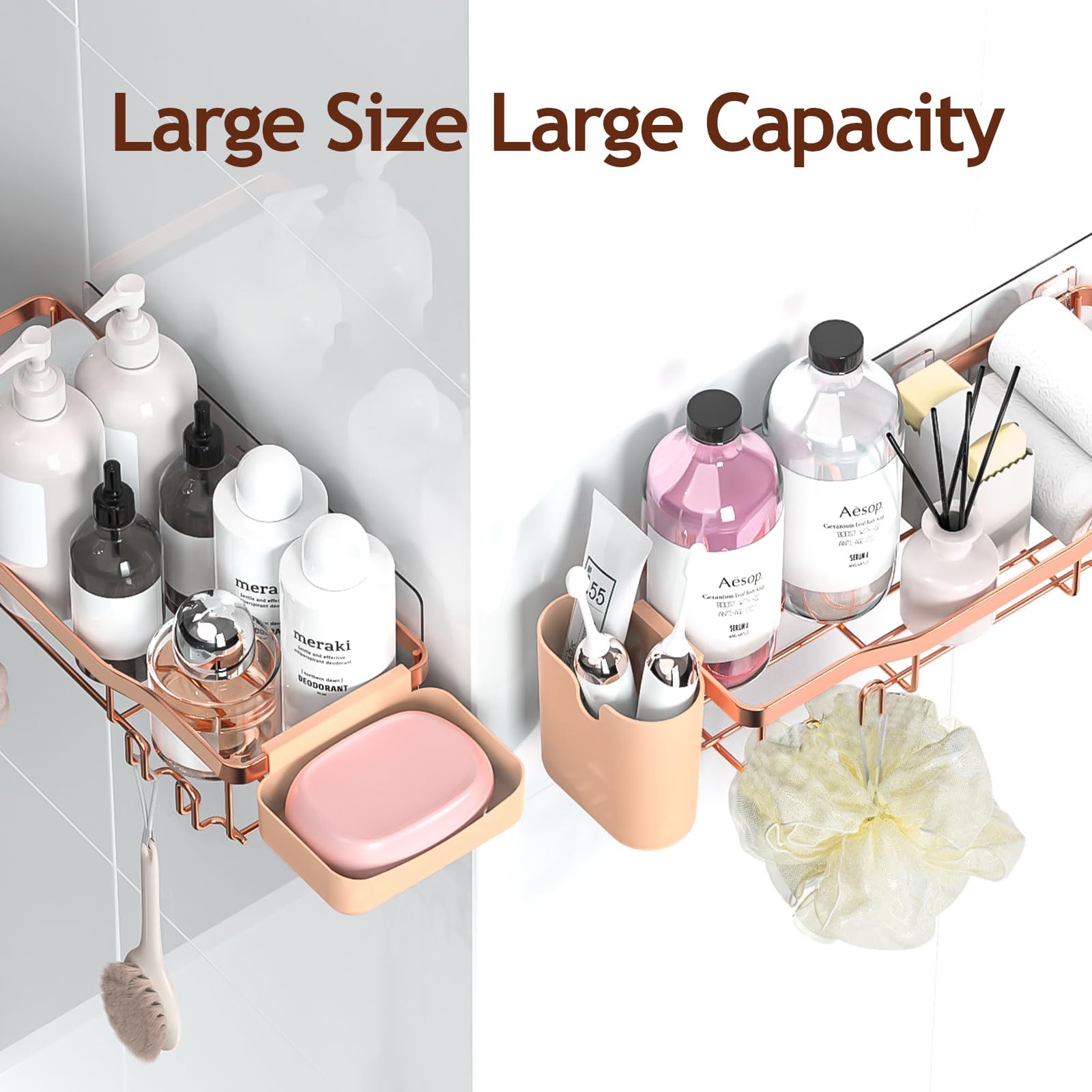 Versatile storage in bathroom kitchen RV using NESOMI