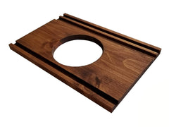 Nest Thermostat decorative wall plate honey stain fits over 2nd gen Nest Thermostat