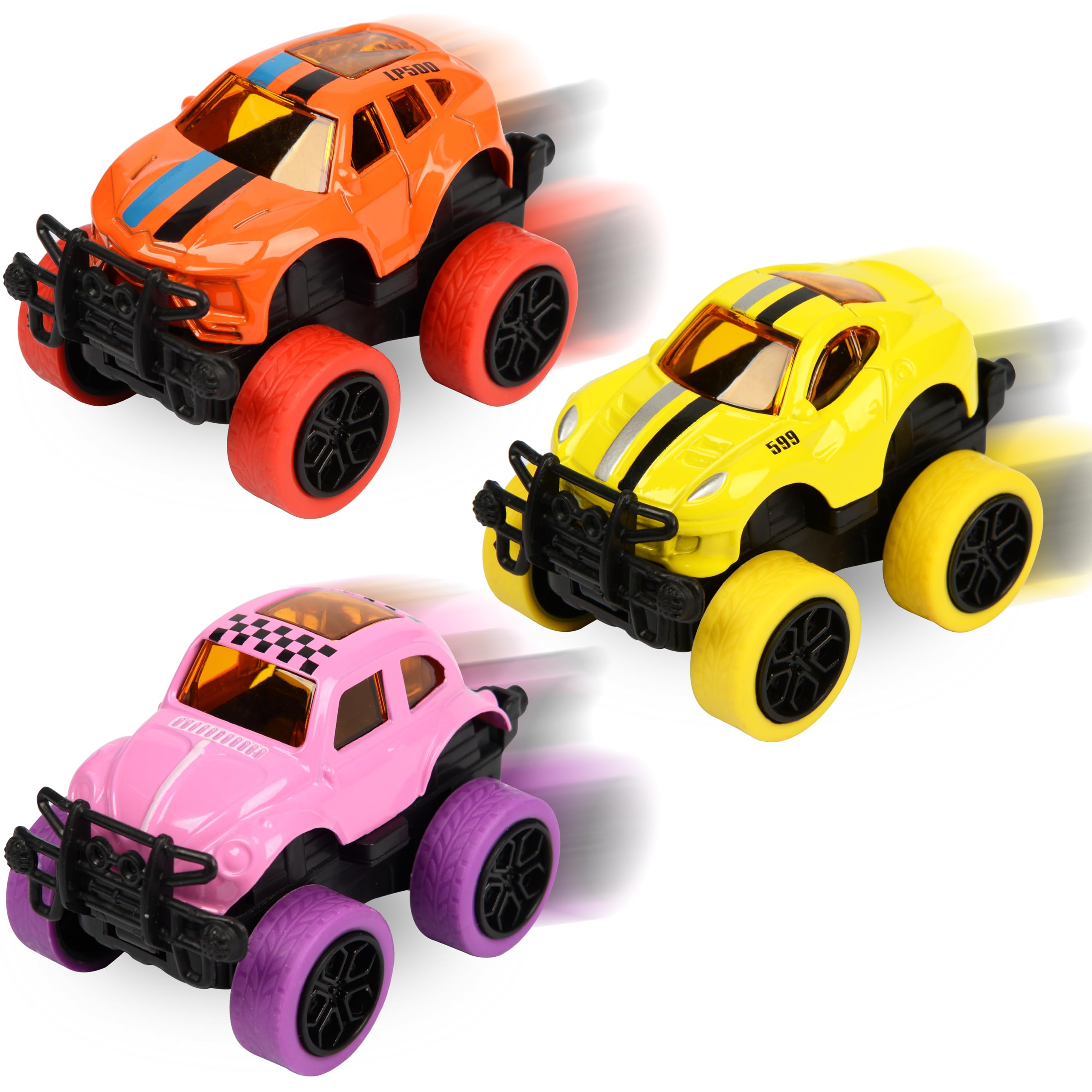 Neureyte die-cast race cars for party favors
