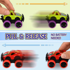 Pull-back alloy toy trucks by Neureyte