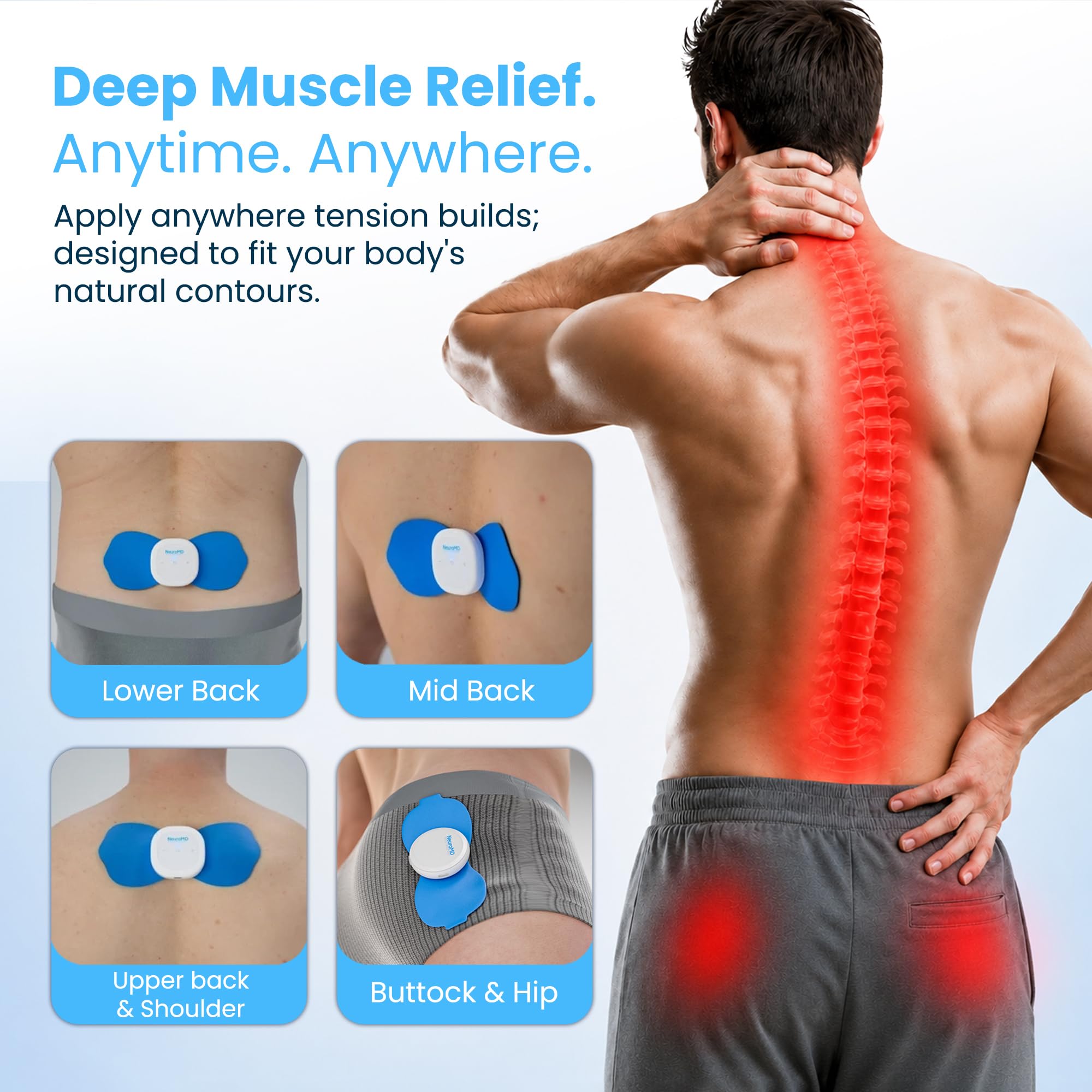 Reusable electrode pads for NeuroMD NMES SM9113 kit