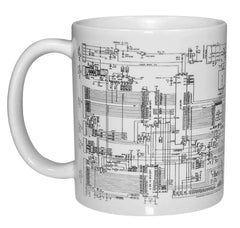 Neurons Not Included circuit diagram mug 11oz