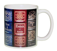 Neurons Not Included Jane Austen mug 11oz white interior exterior C handle