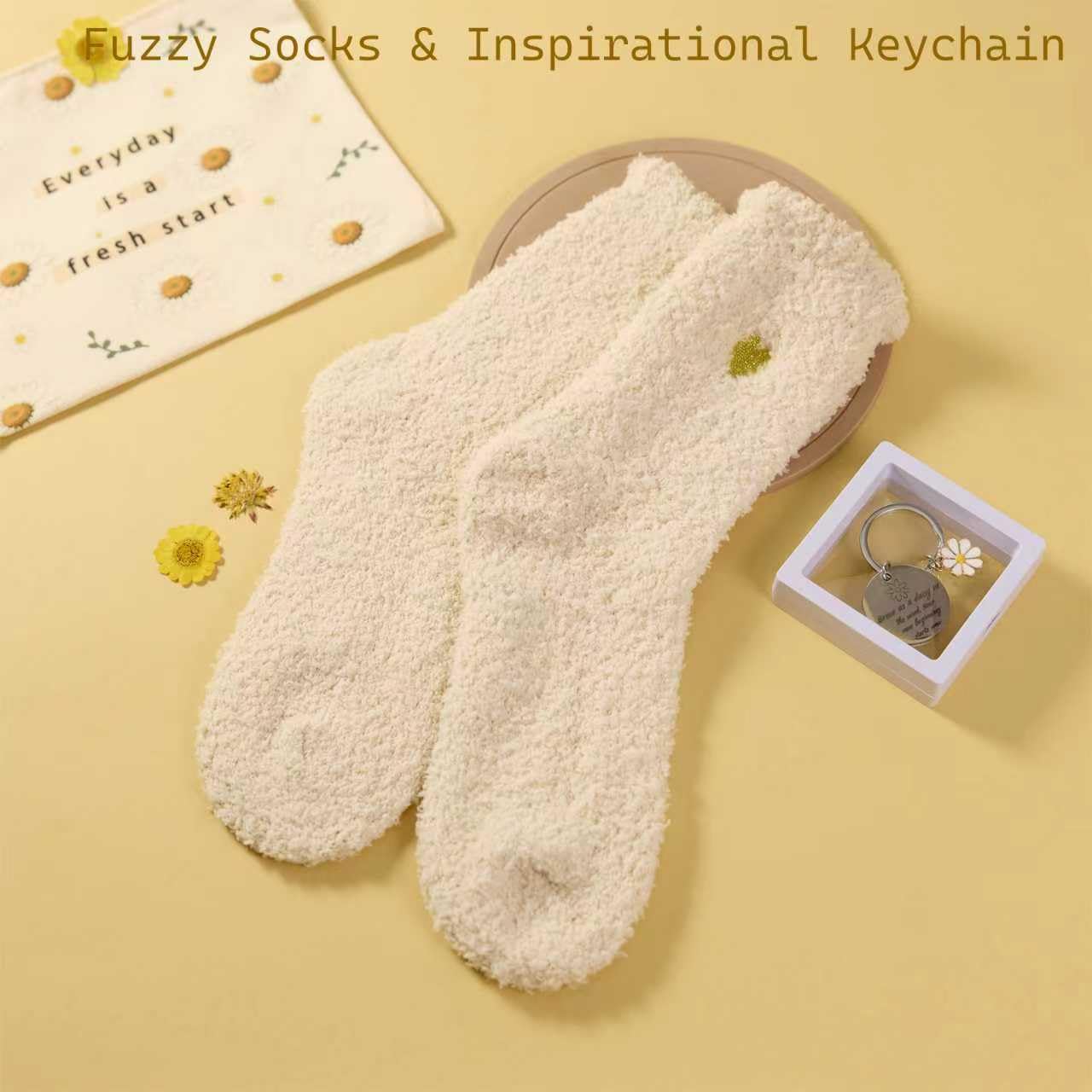 Flower hair clip included in New Beginnings Gift for Women