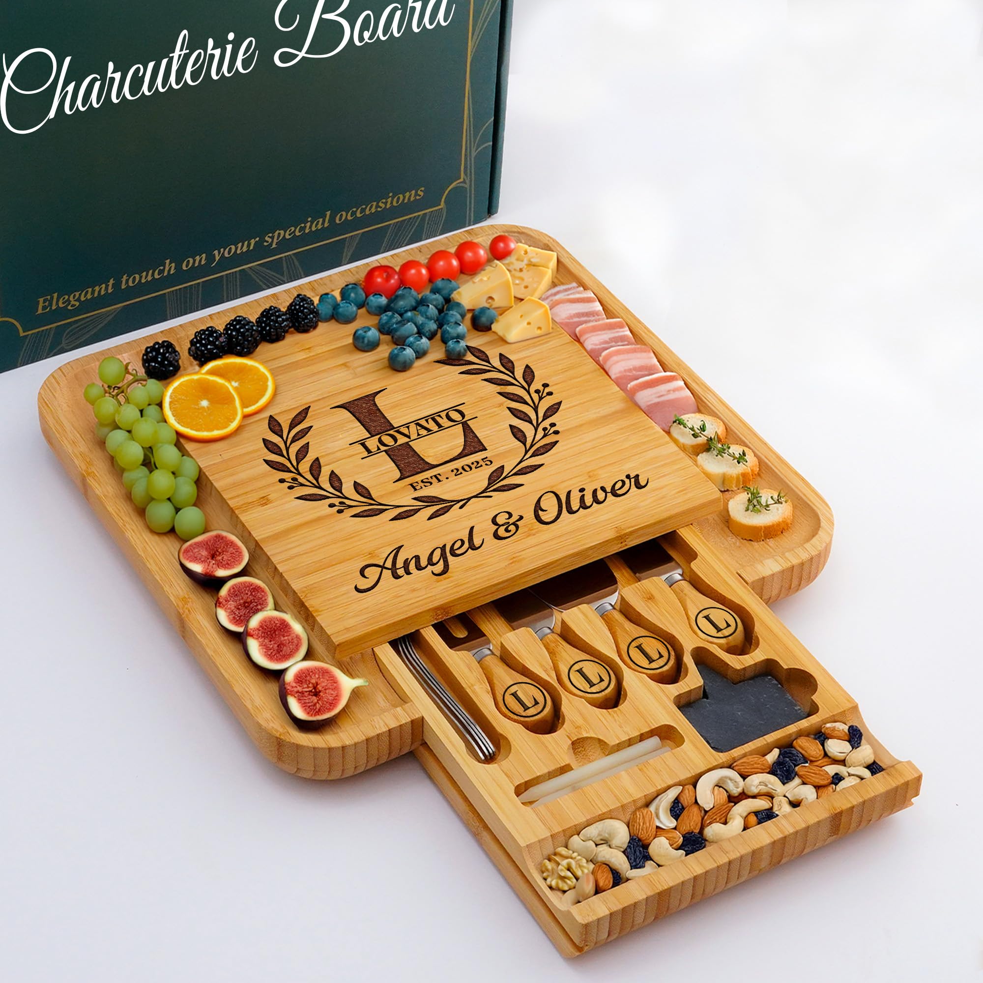 New home decor charcuterie board display