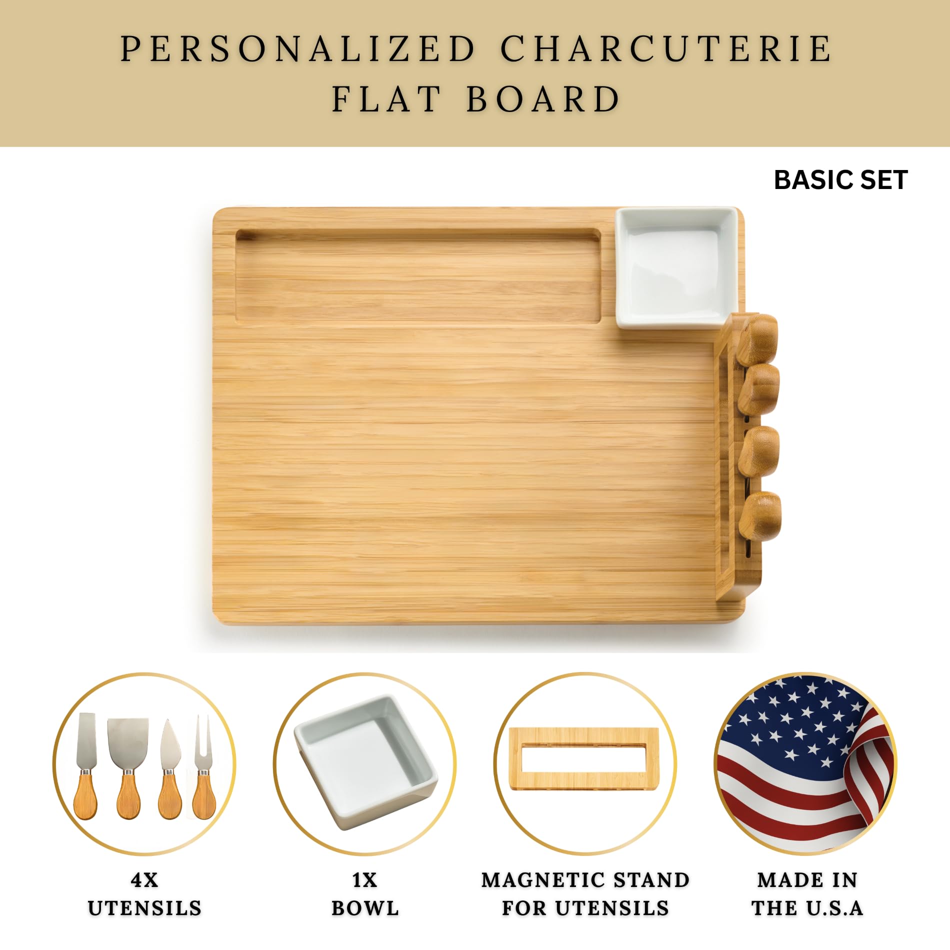 New home gift idea charcuterie board