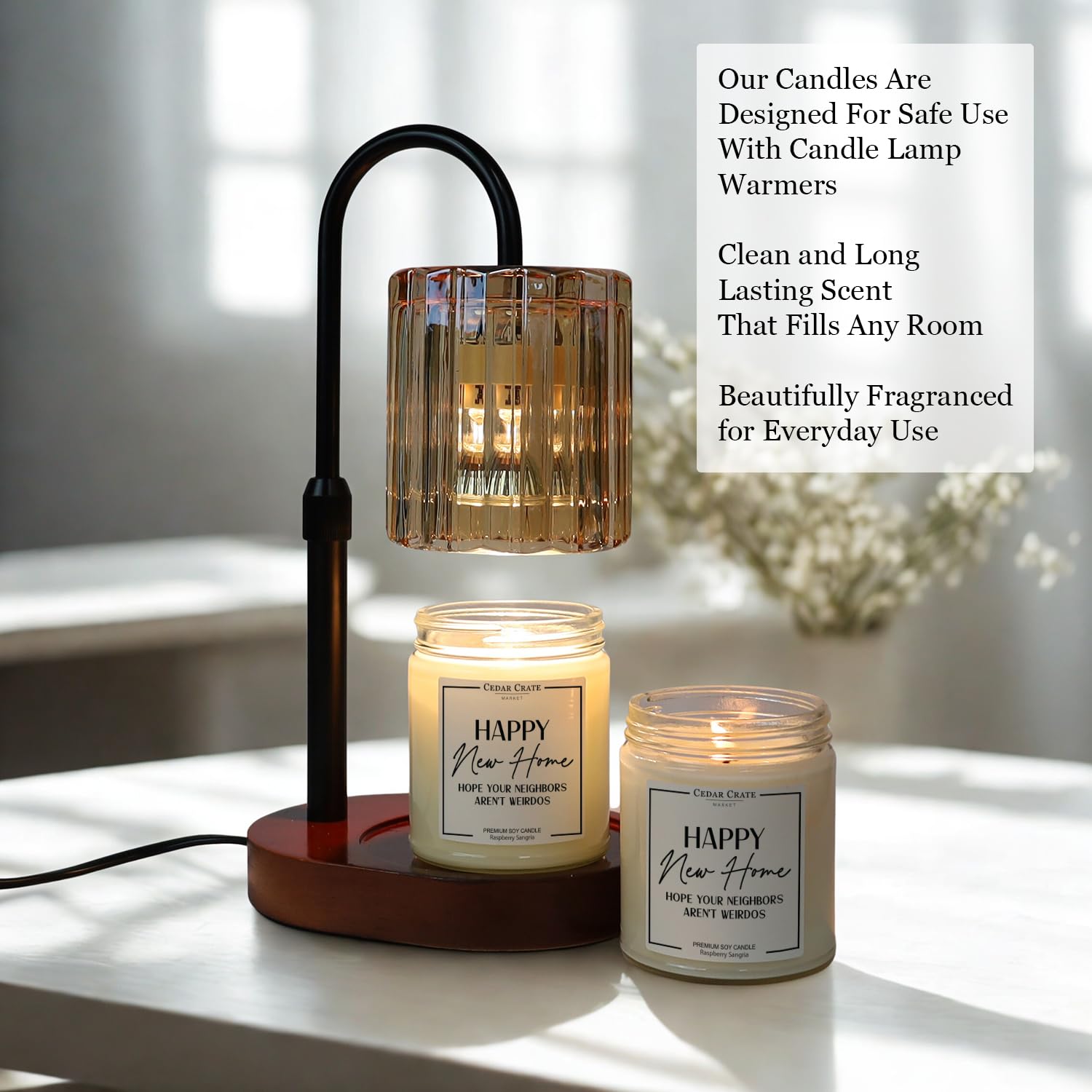 Realtor closing gift candle Cedar Crate Market