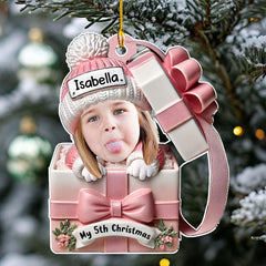 New parents gift ornament by Baby Inside Gift Box