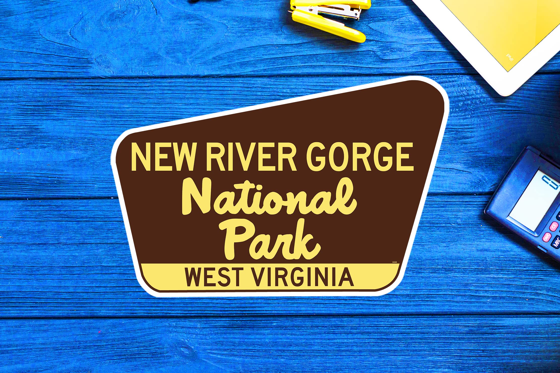 New River Gorge National Park sticker USA made West Virginia WV decal