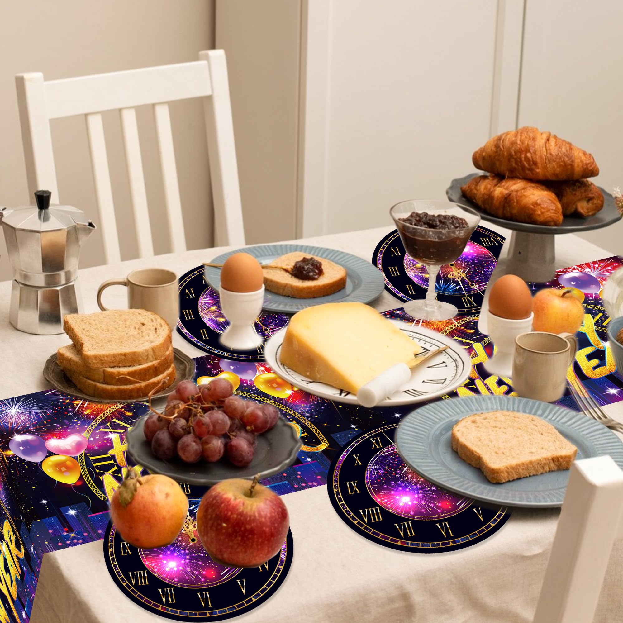 Disposable table runner for holiday celebrations