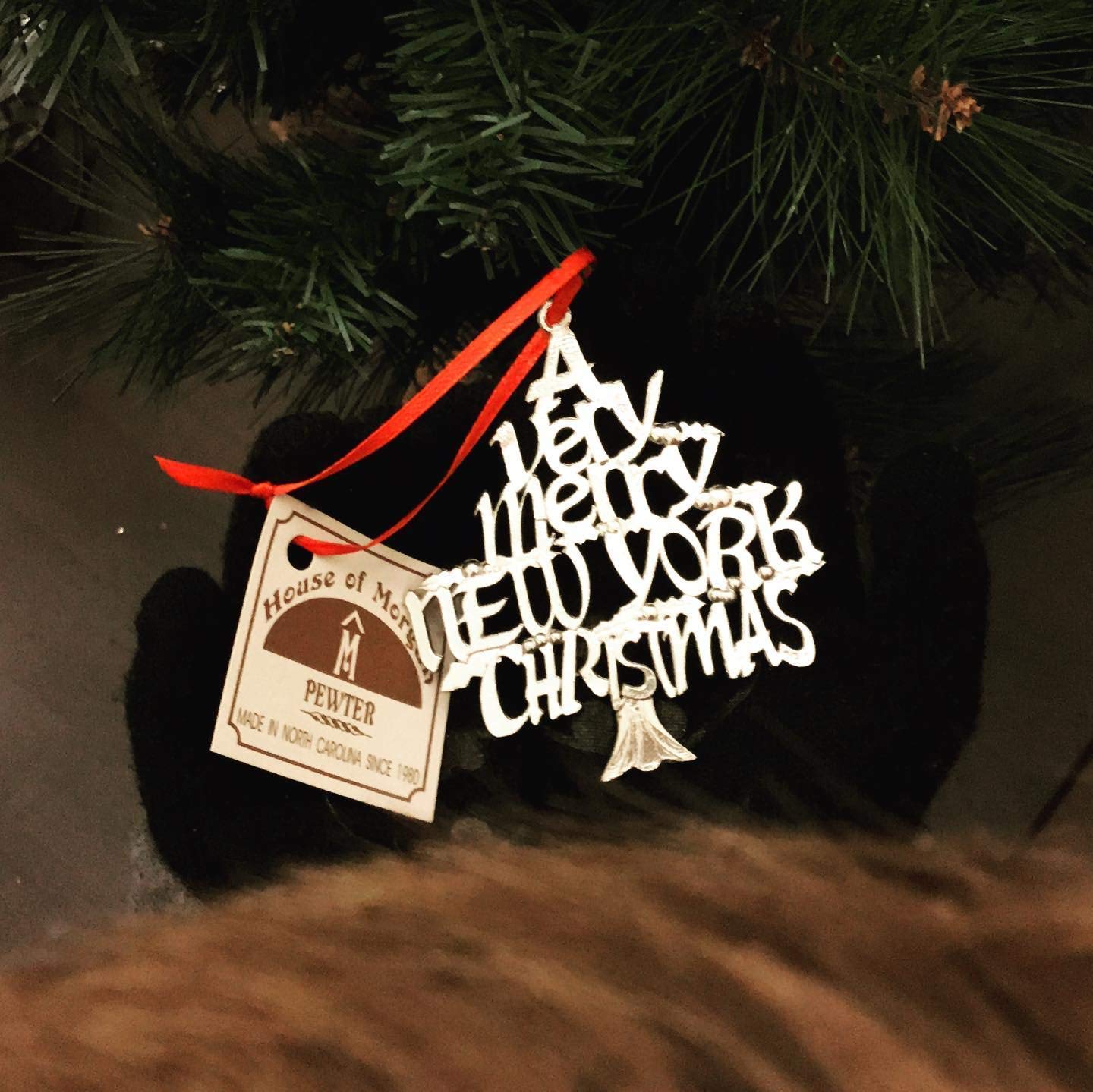 New York gifts ornament by House of Morgan Pewter