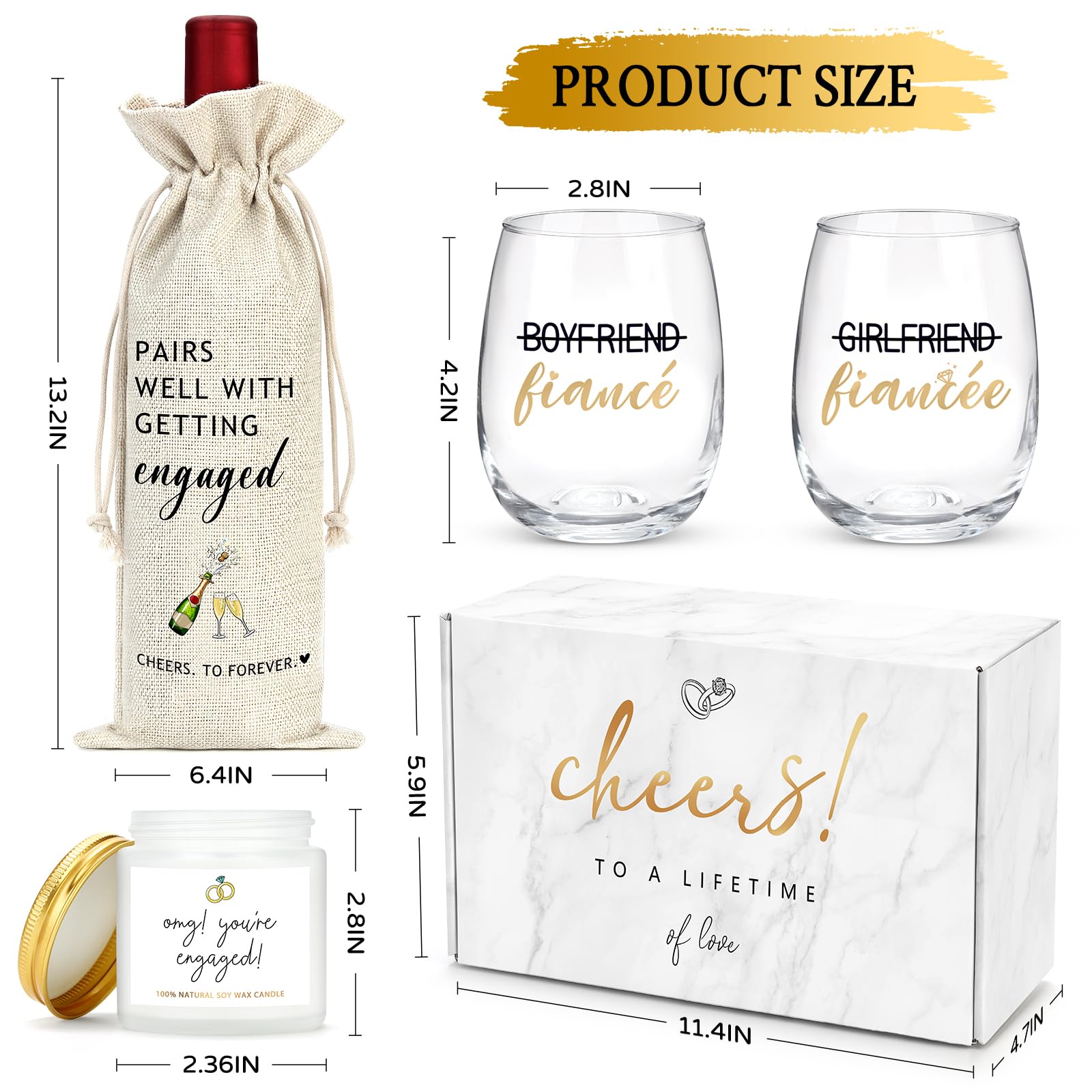 Photogenic engagement gifts for social media