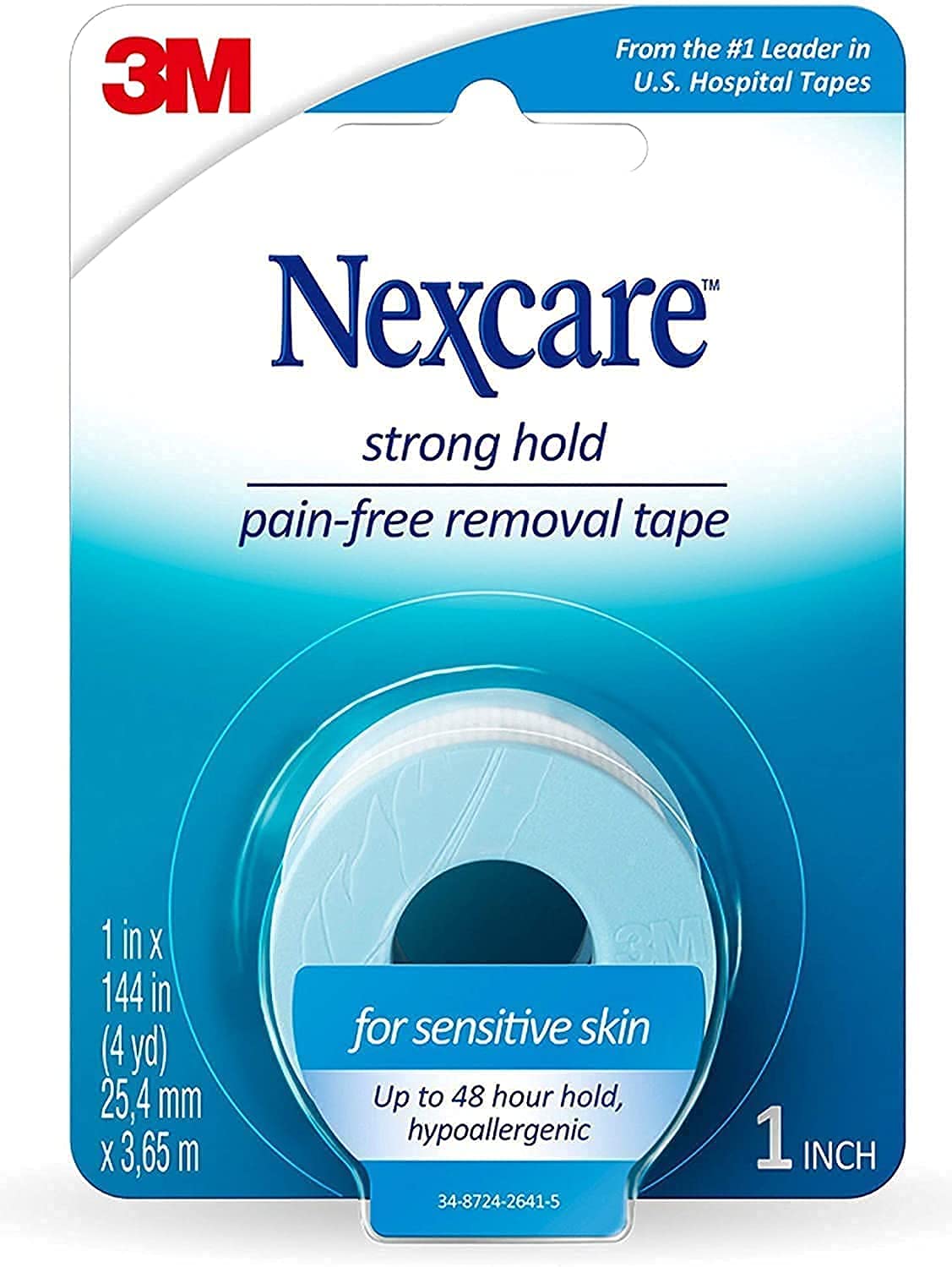 Tape designed to secure bandages or dressings on fragile skin