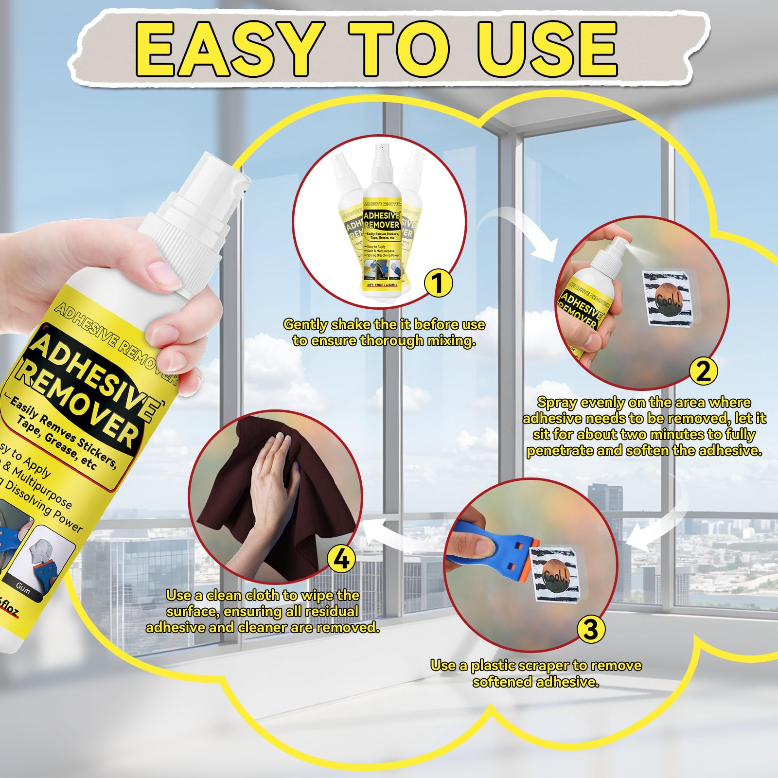 4.06 fl oz adhesive remover packaging