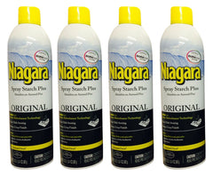 Niagara Spray Starch Crisp Finish 20 oz bottle pack of 4