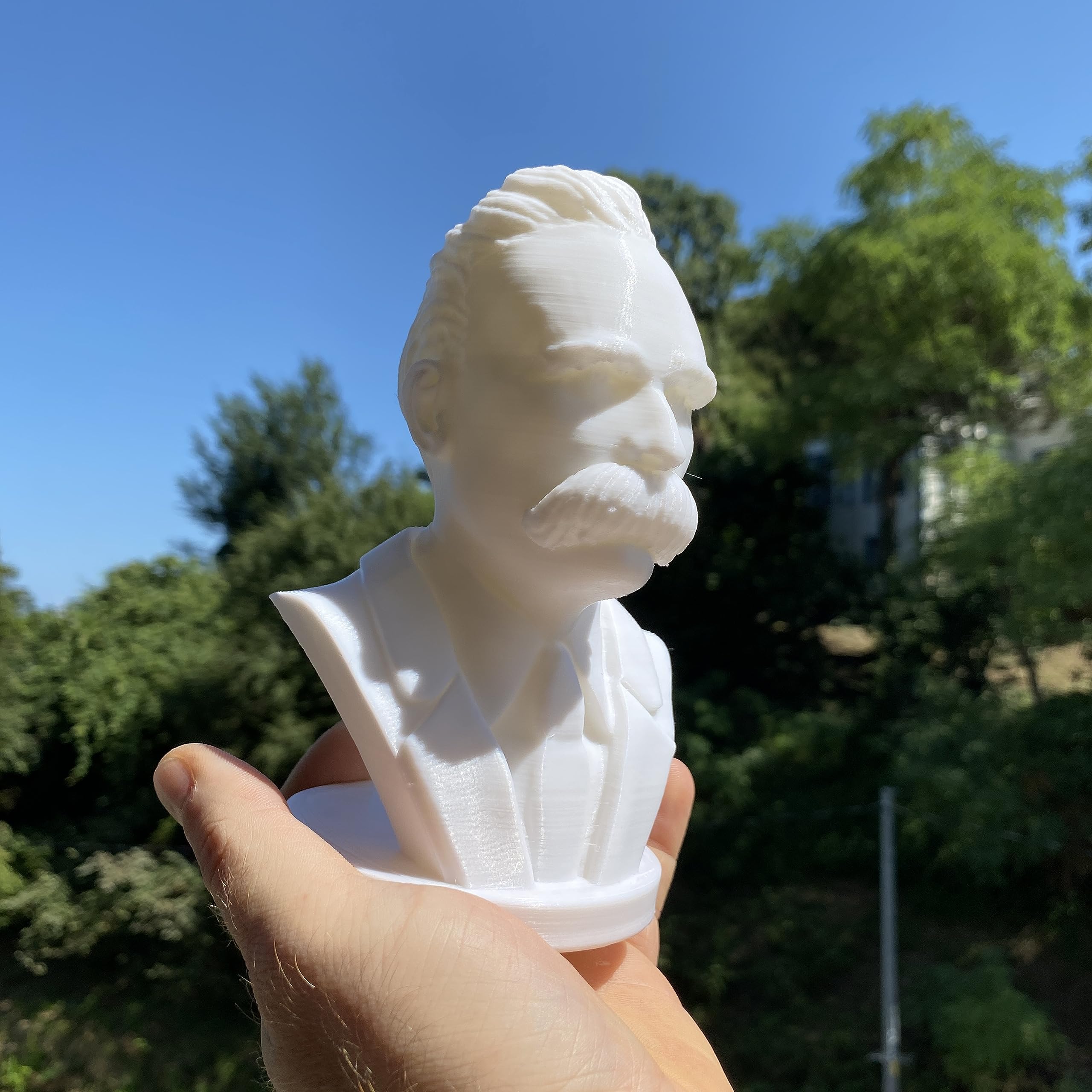 Friedrich Nietzsche Bust PLA display statue for study