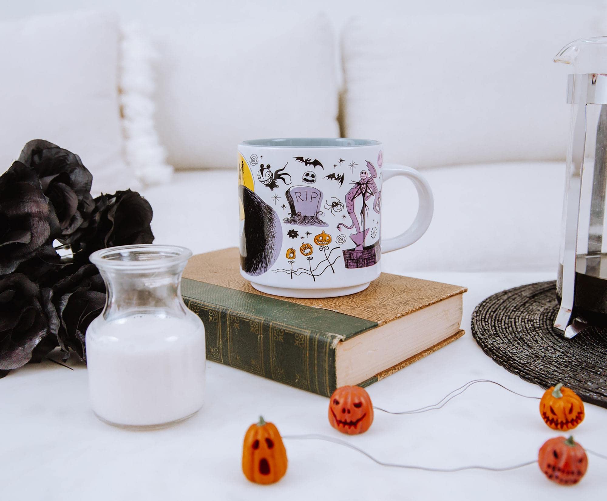 Pumpkin King Nightmare Before Christmas mug