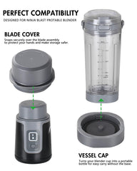 Ninja Blast portable blender vessel cap close up