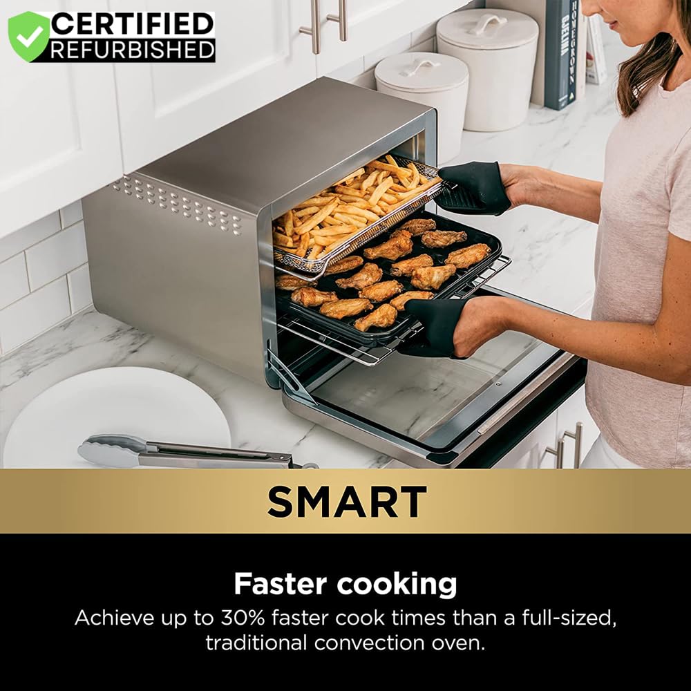 Ninja DT2550 Foodi 10-in-1 Smart XL Air Fry Oven Renewed bundle image
