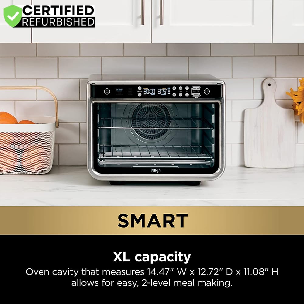 Ninja DT2550 Foodi 10-in-1 Smart XL Air Fry Oven Renewed box