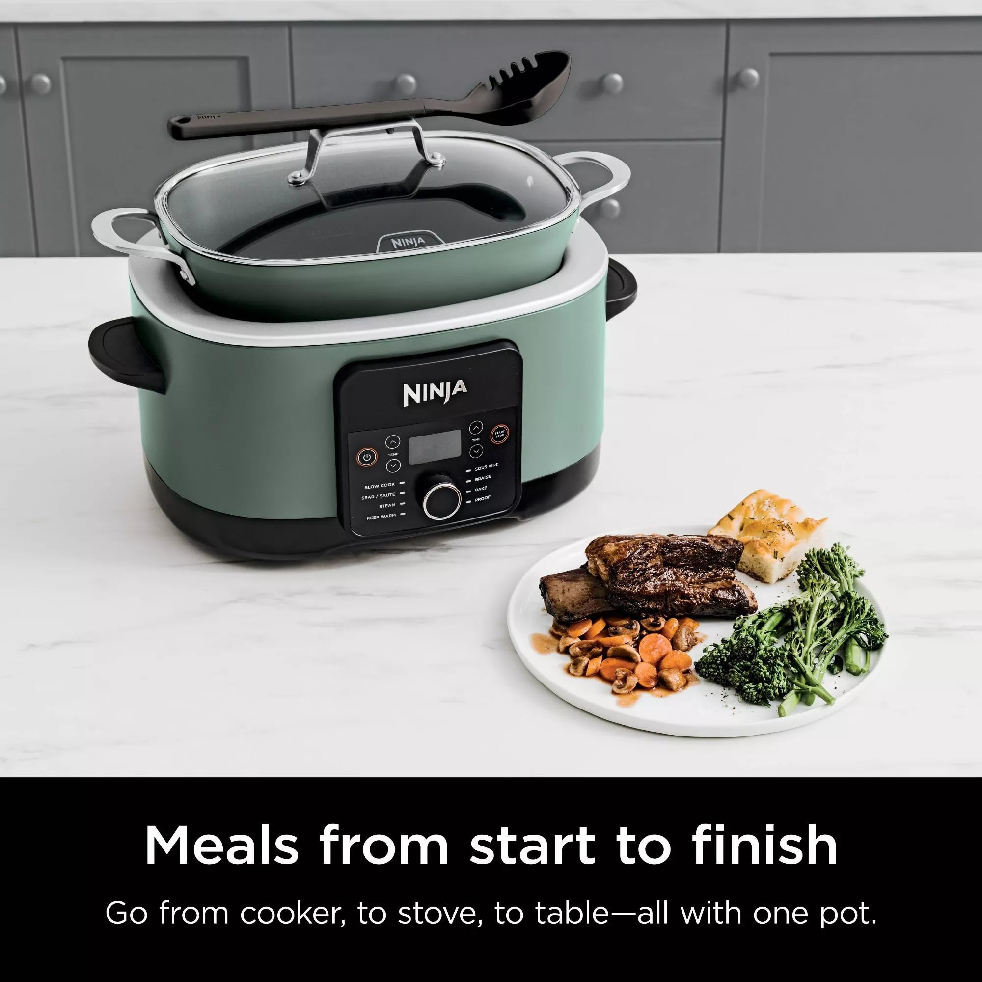 Dutch oven style capability with Ninja multi-cooker