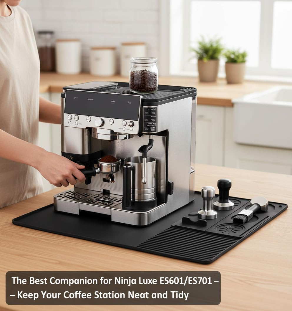Coffee bar mat for Ninja Luxe ES601 ES701 24x16