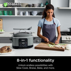 Chef curated recipe guide included with Ninja MC1001