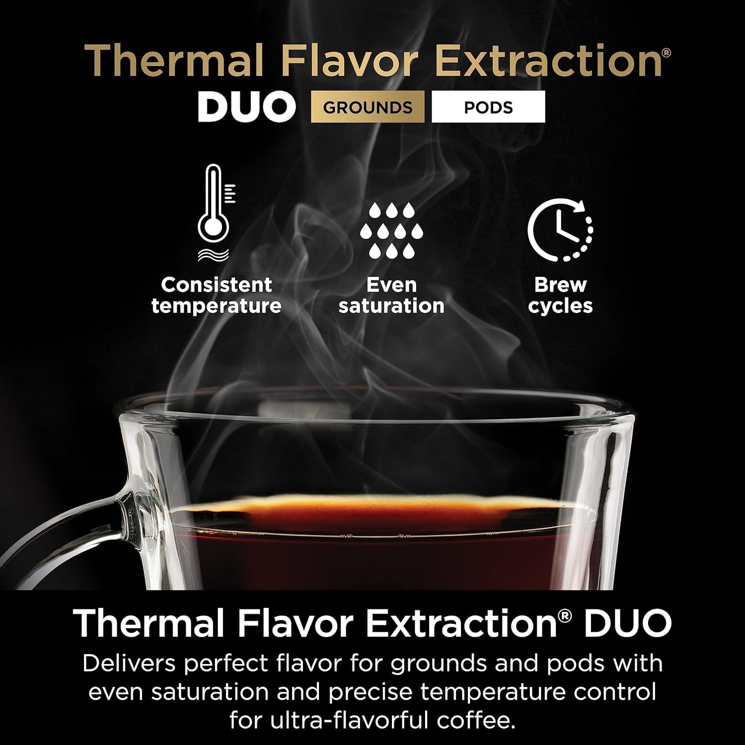 Ninja smart scoop included with DualBrew Pro coffee maker