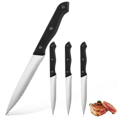 Ninsula steak knives set four inch blades