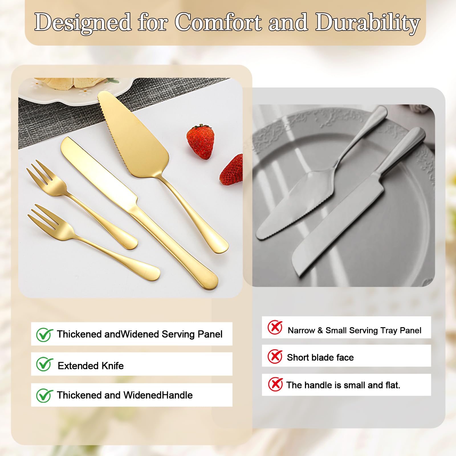 NITOTECA cake cutter and server for wedding reception