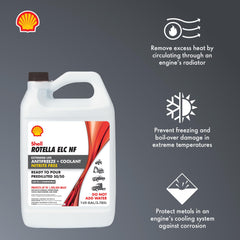 ELC OAT technology coolant container label
