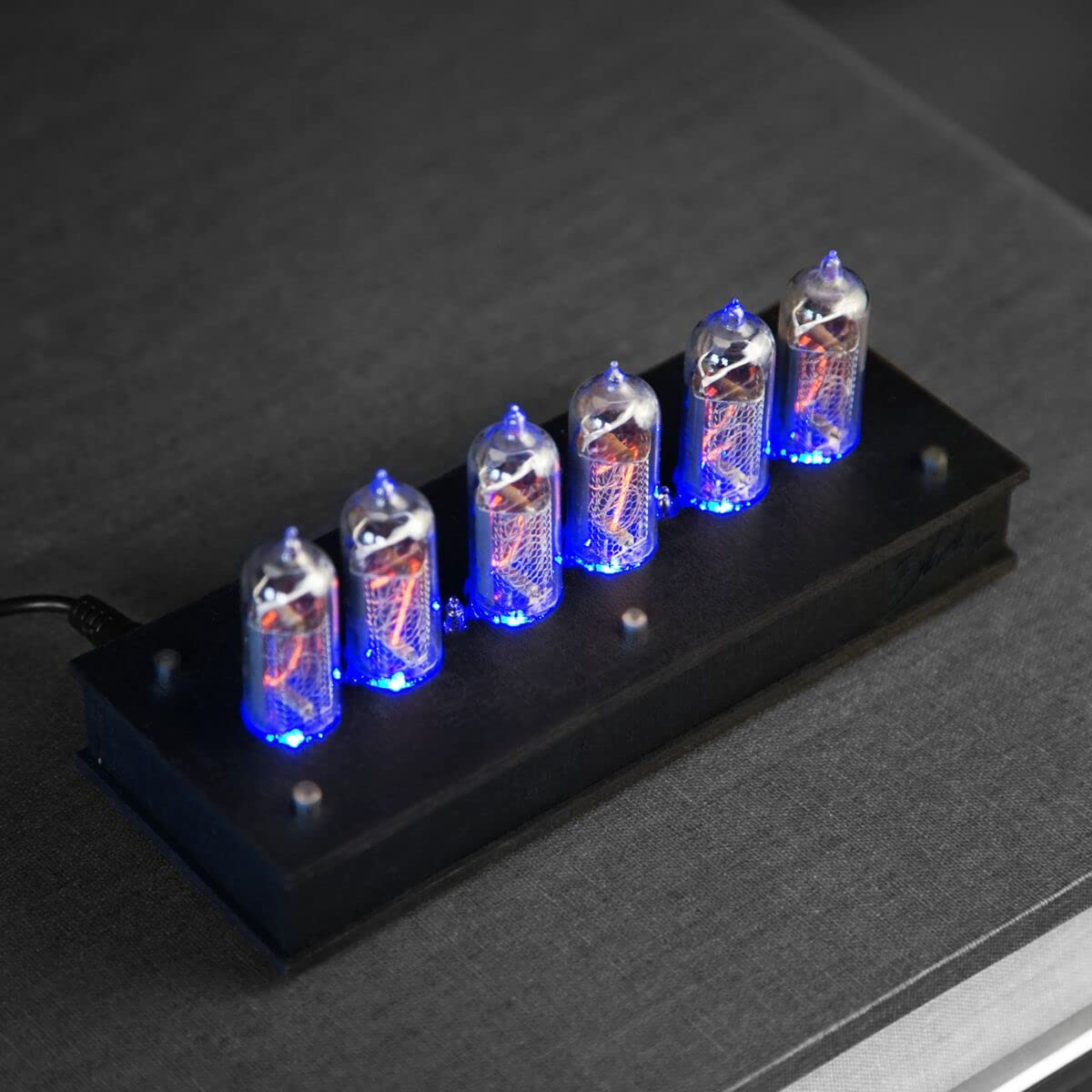 Nixie tube clock handmade in Ukraine gift idea