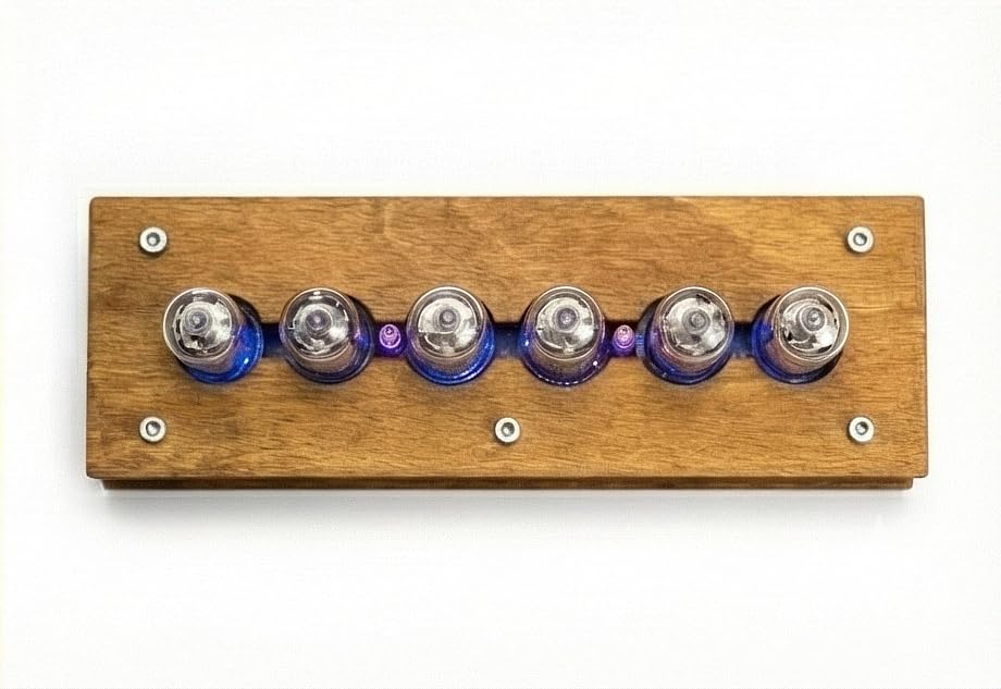 Date and room temperature display on Nixie Tube Clock