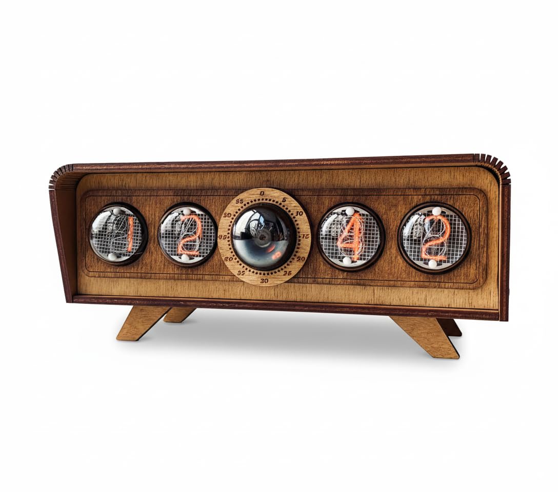 Handmade Nixie Tube Clock IN-4 Ukraine