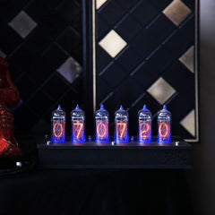 Original IN-14 nixie tubes vintage desk clock Ukraine