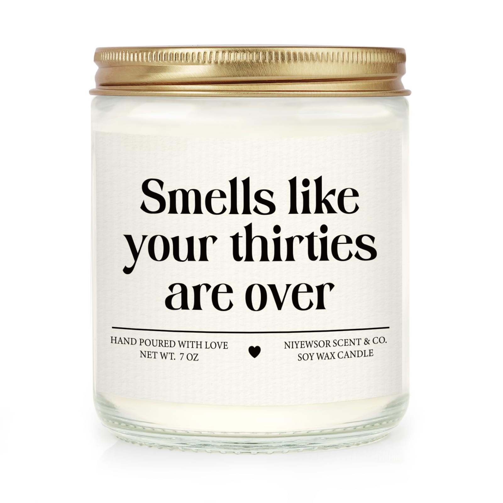 Niyewsor 40th Birthday Candle product image