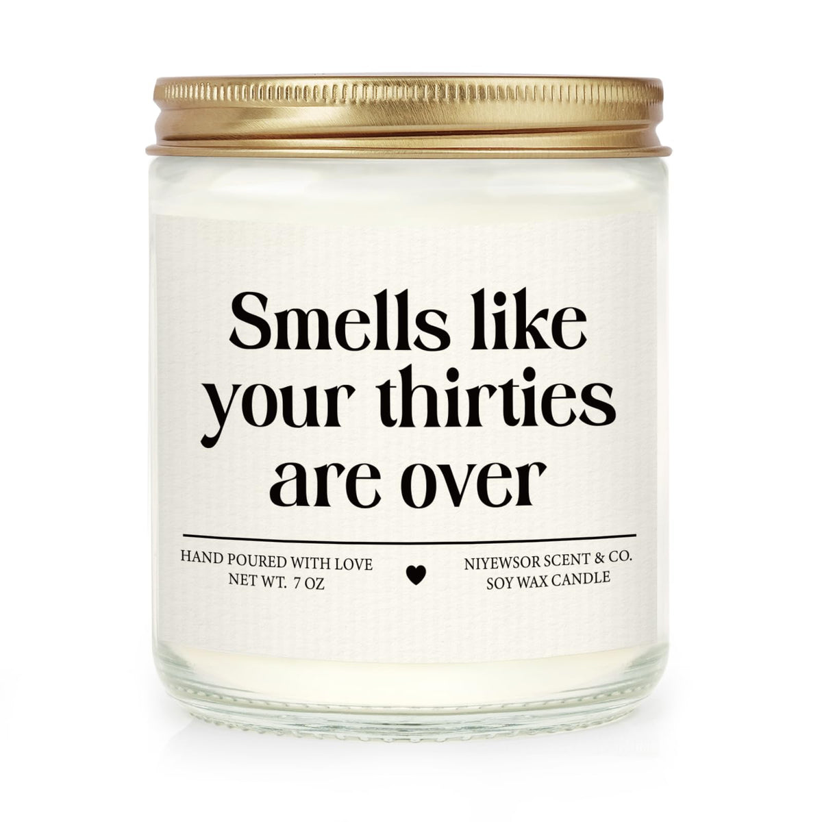 Niyewsor 40th Birthday Candle product image