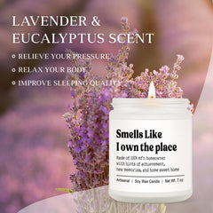7oz soy wax candle with cotton wick