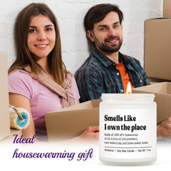 New home candle for new homeowners lavender scent