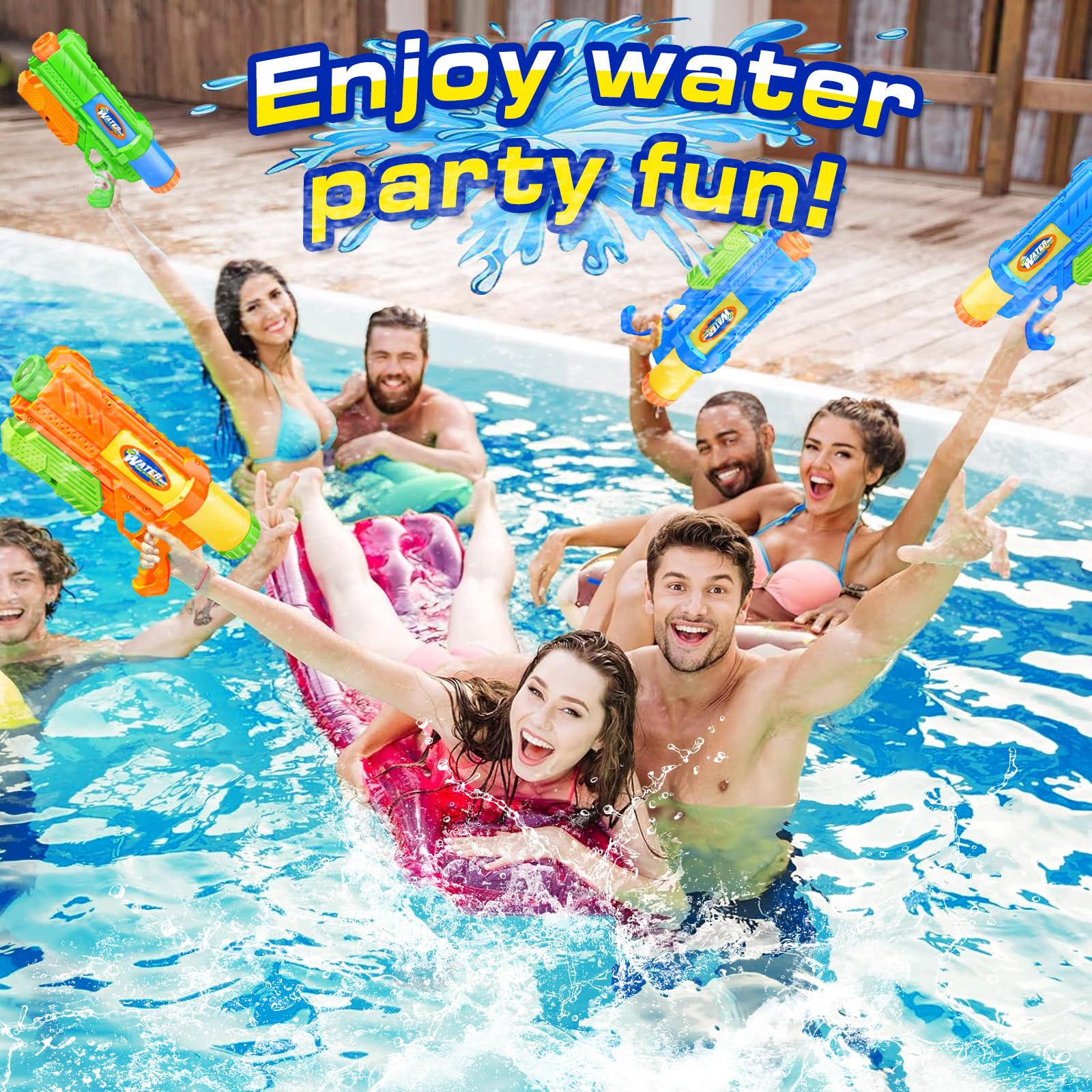 Water toy for summer fun in yard pool and beach