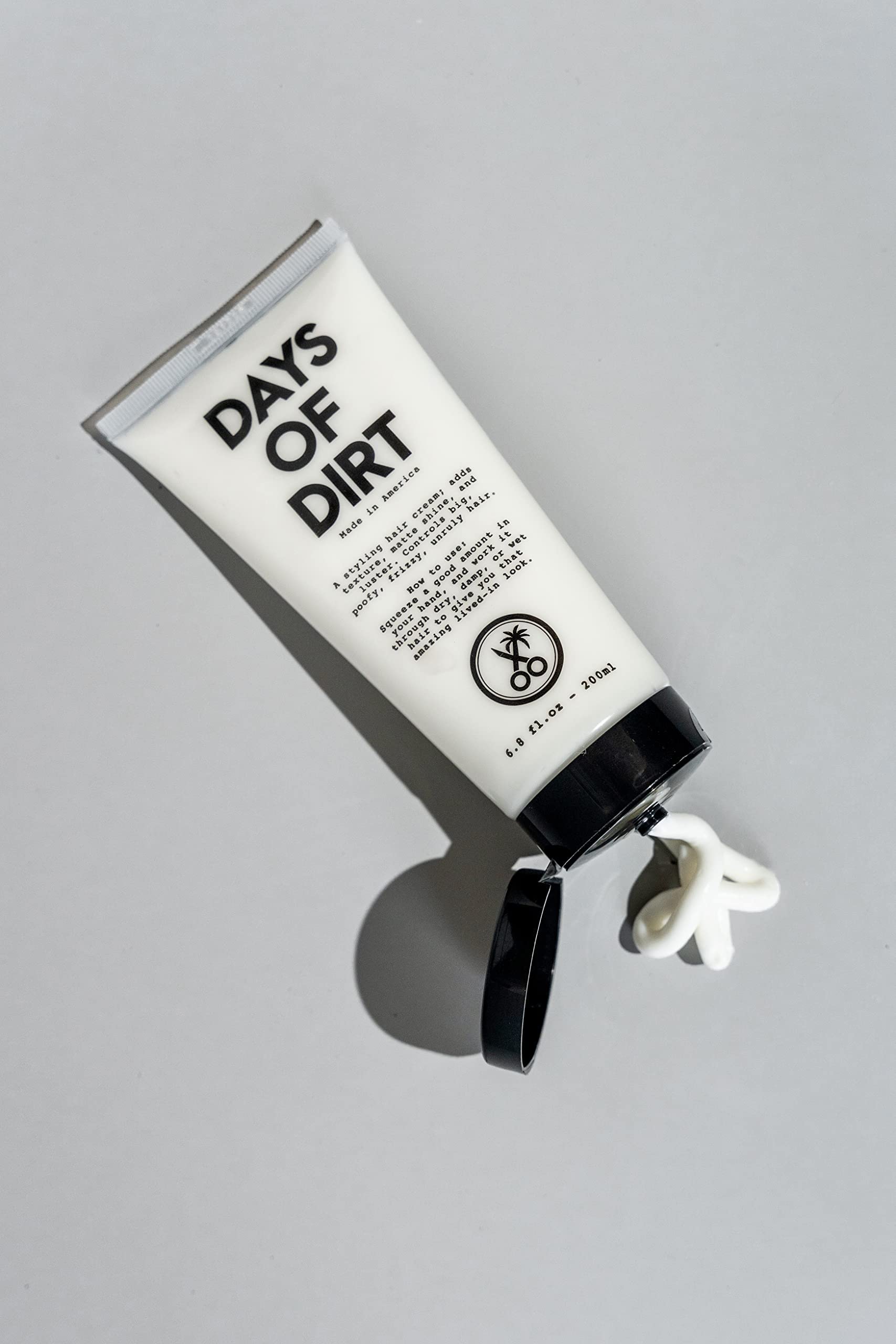 Travel friendly Days of Dirt tube packaging