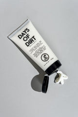 Travel friendly Days of Dirt tube packaging