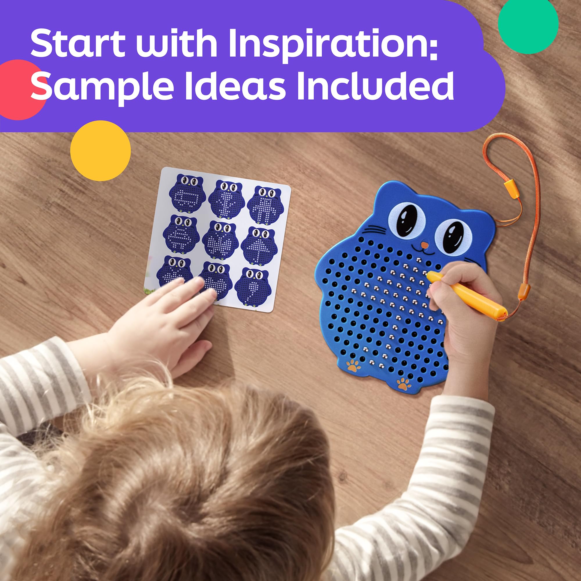 No mess toy for kids magnetic board