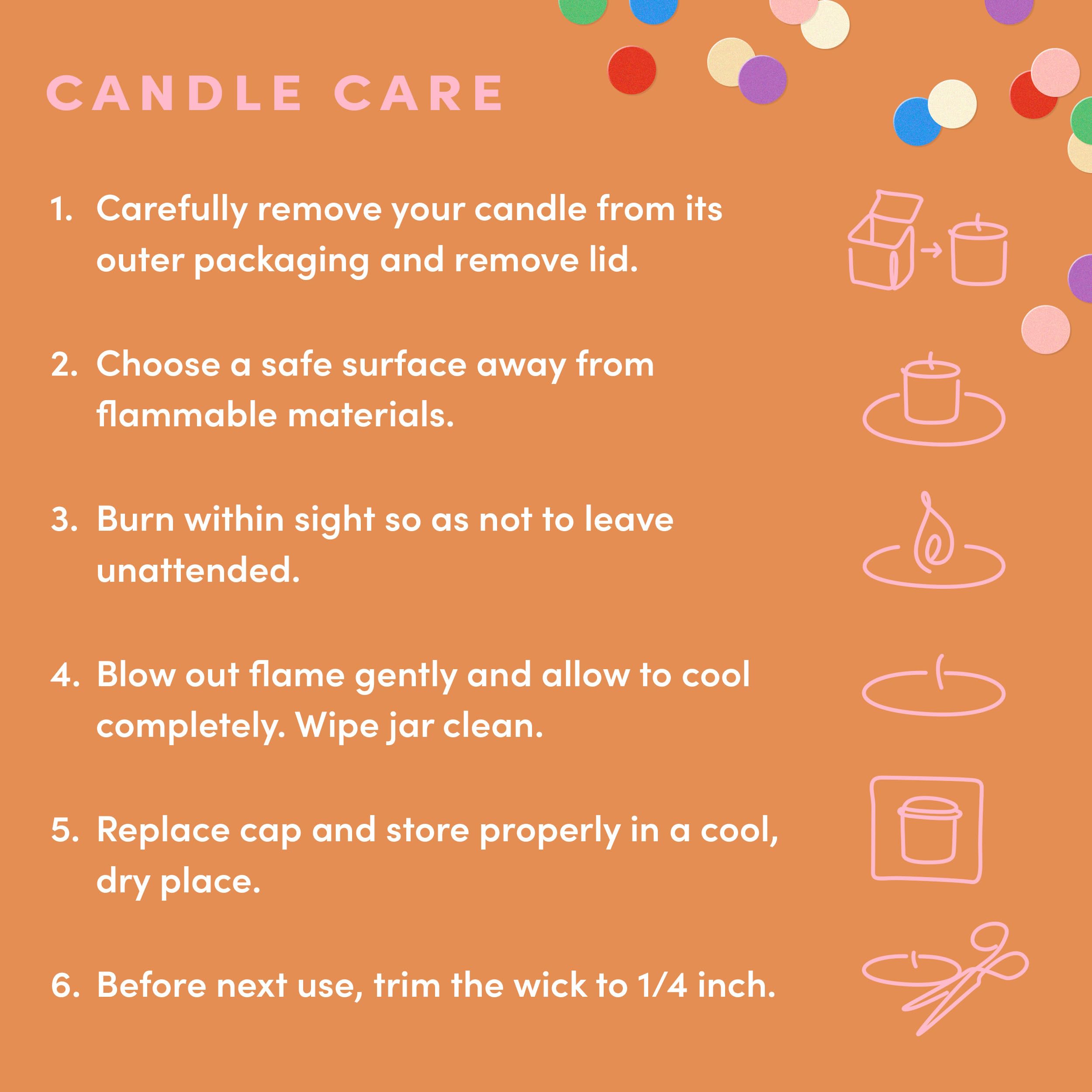 Long burn time 50 hours birthday candle