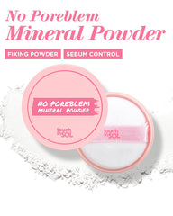 No Poreblem Mineral Powder matte finish description