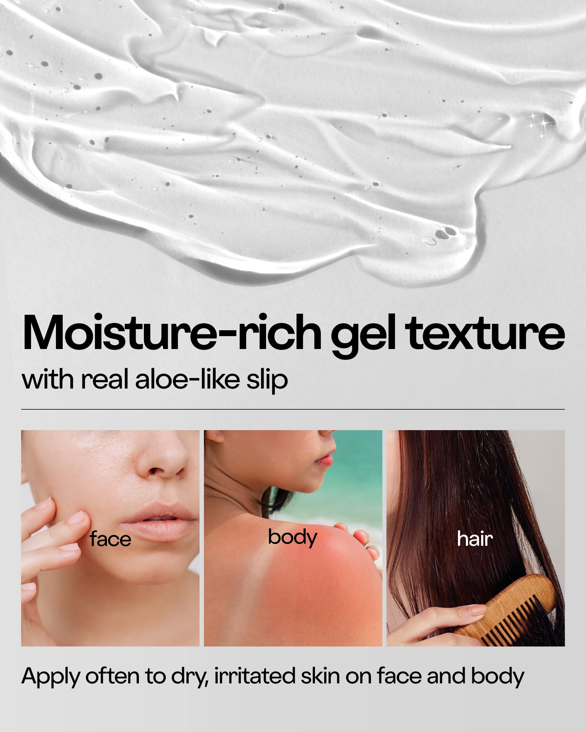 Holika Holika soothing gel 99% aloe for skin hair